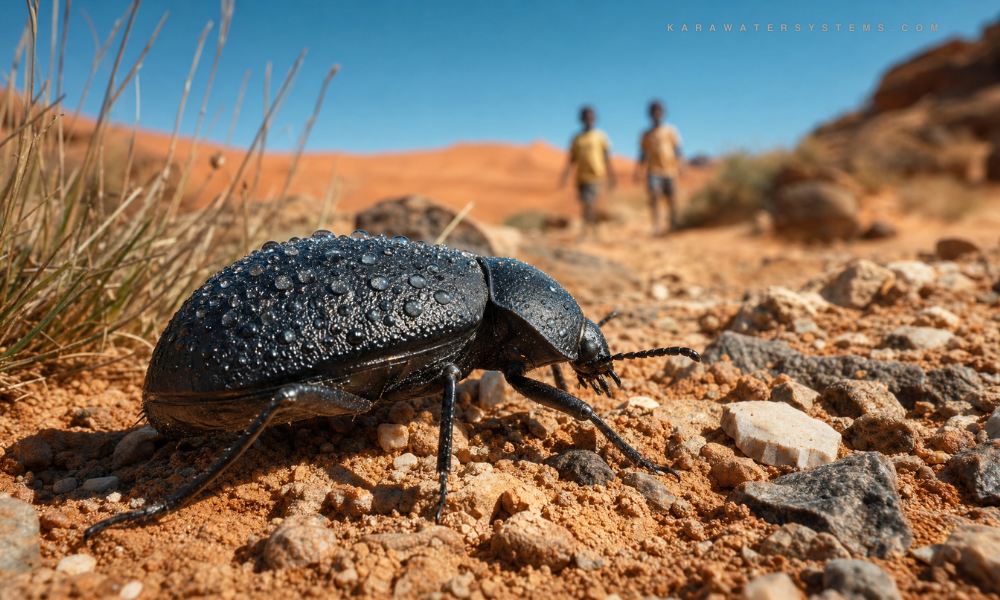 The Desert Beetle That Collects Water From Thin Air — And the Machine It Inspired